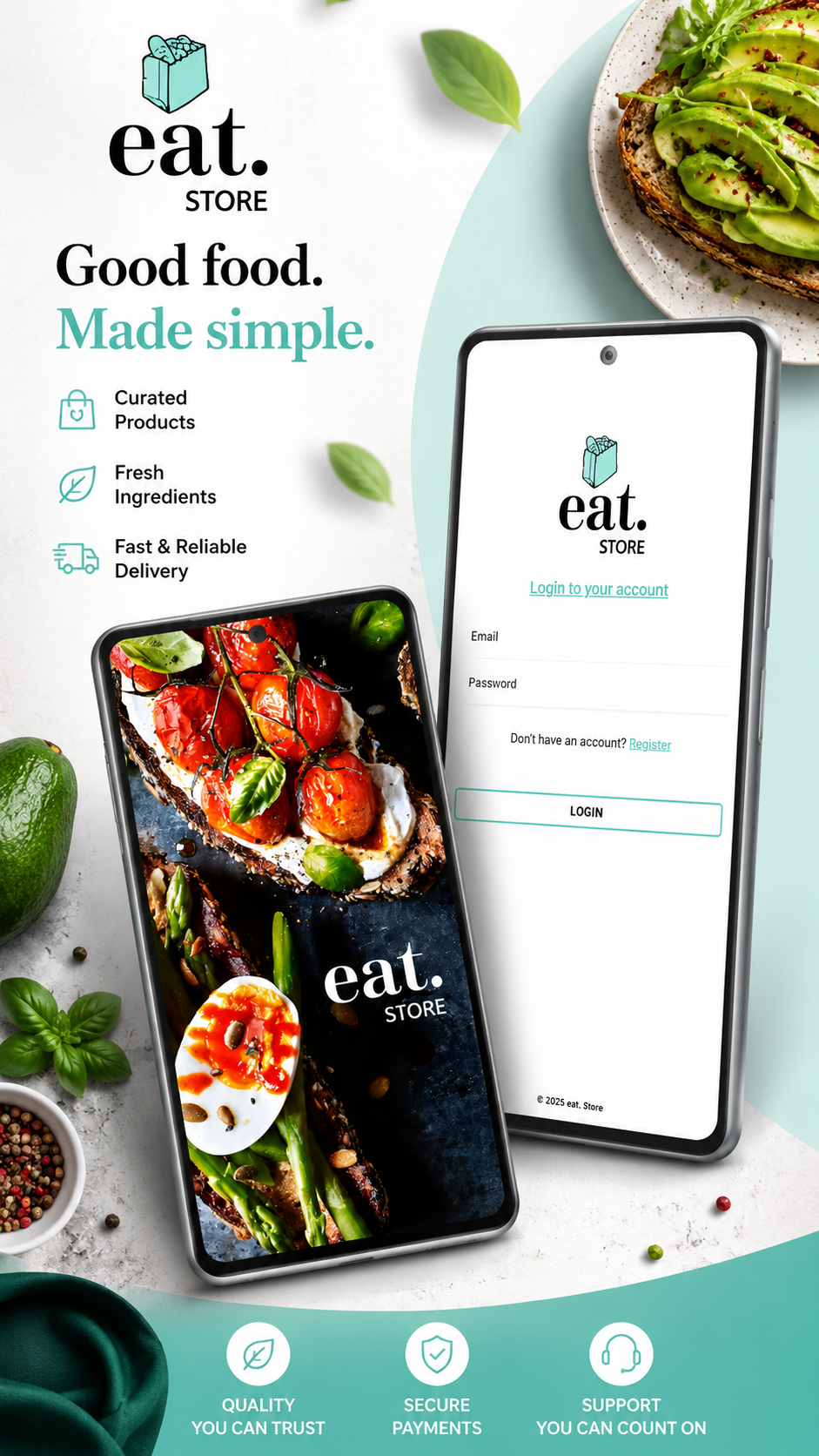 eat.Store Home & Sign In